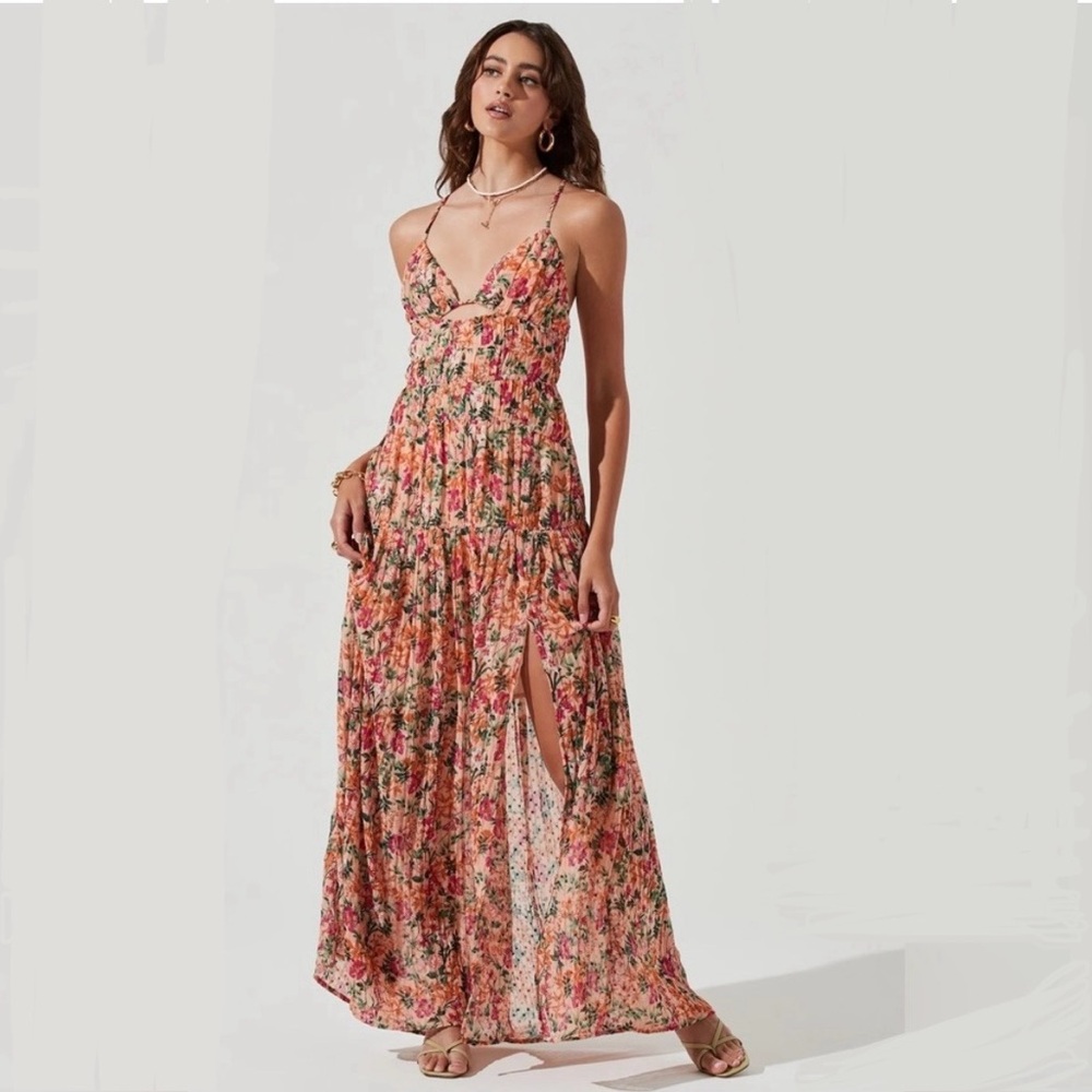 🌸 NWT ASTR the Label Tropics Maxi Dress - Size L🌸